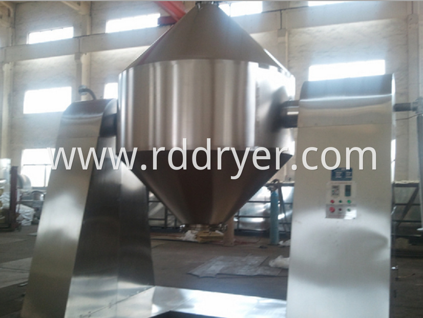 double conical mixer